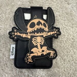 Loungefly Black and Tan Disney Key & Card Holder